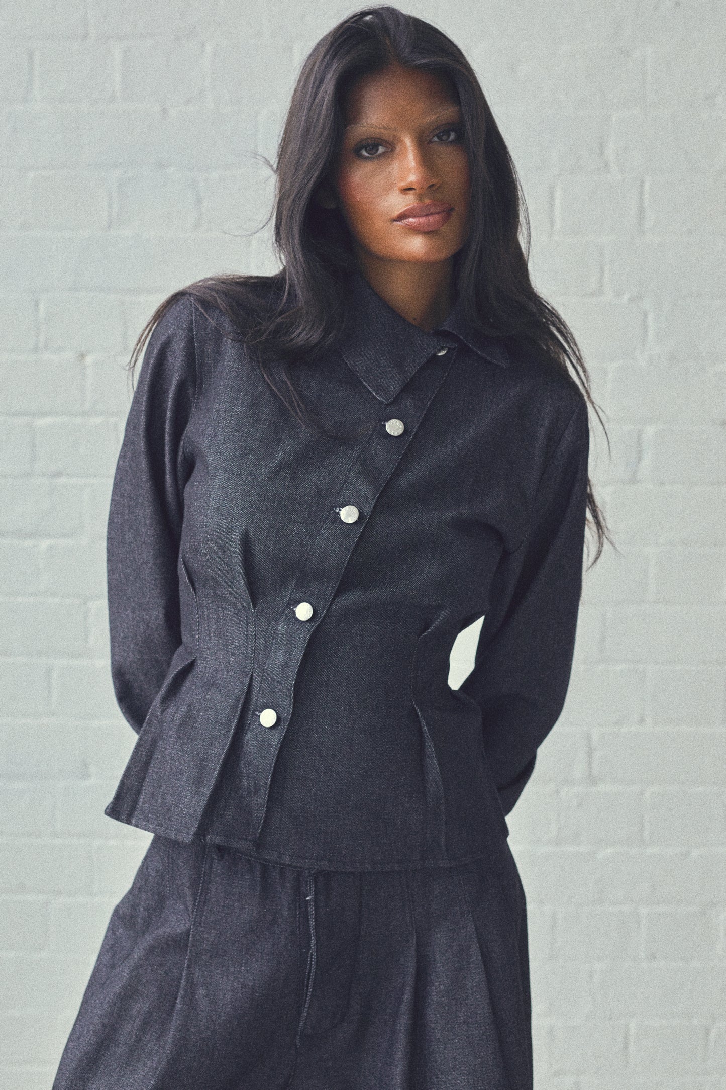 JORJA SMITH BUNDLE (SHIRT & BARREL TROUSER