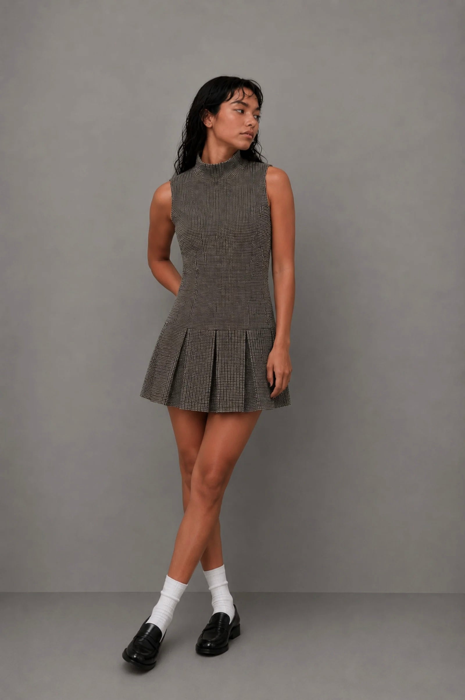 GOLF DOGTOOTH DRESS - COMING SOON