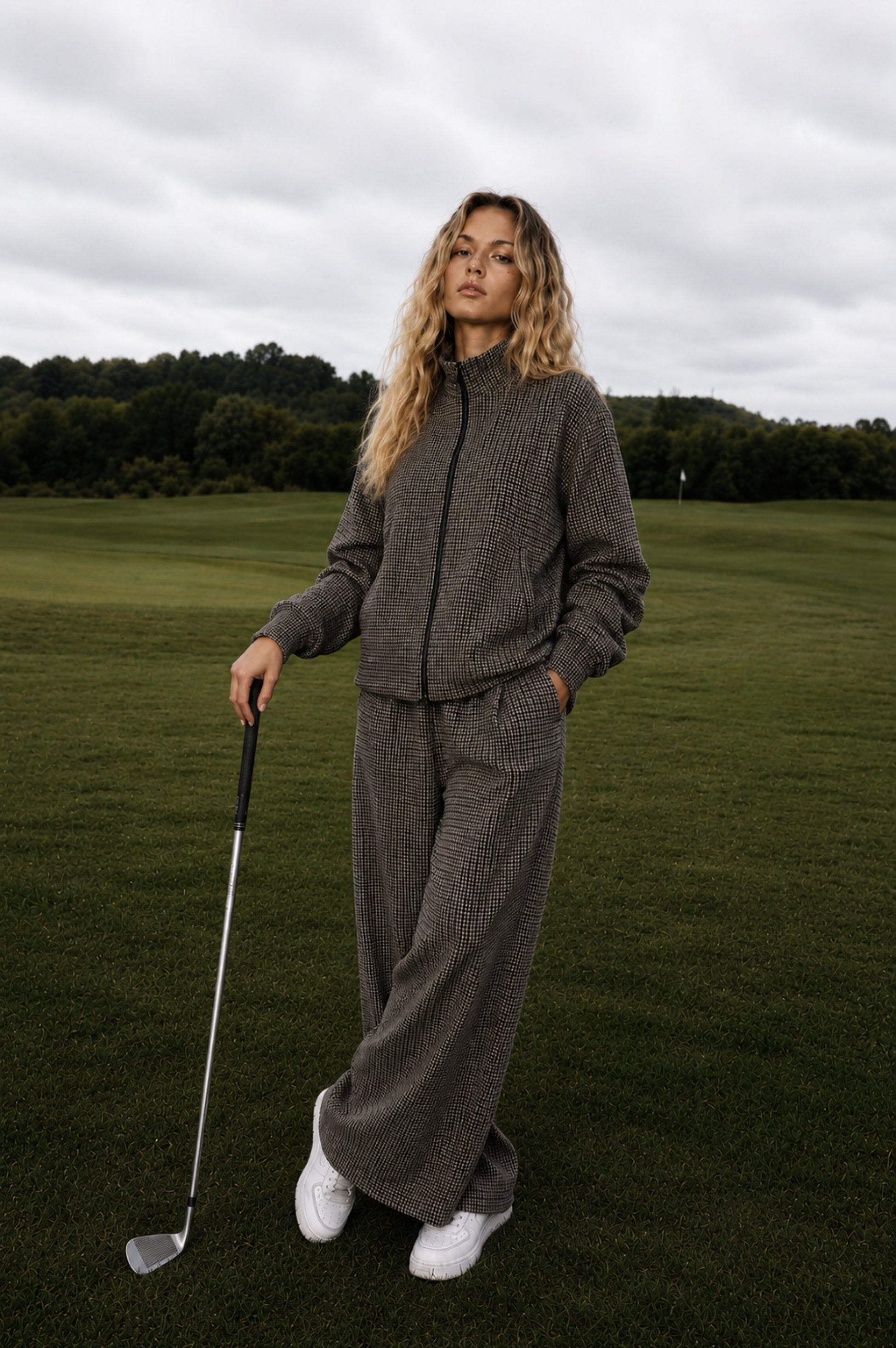 Golf Dogtooth Jacket