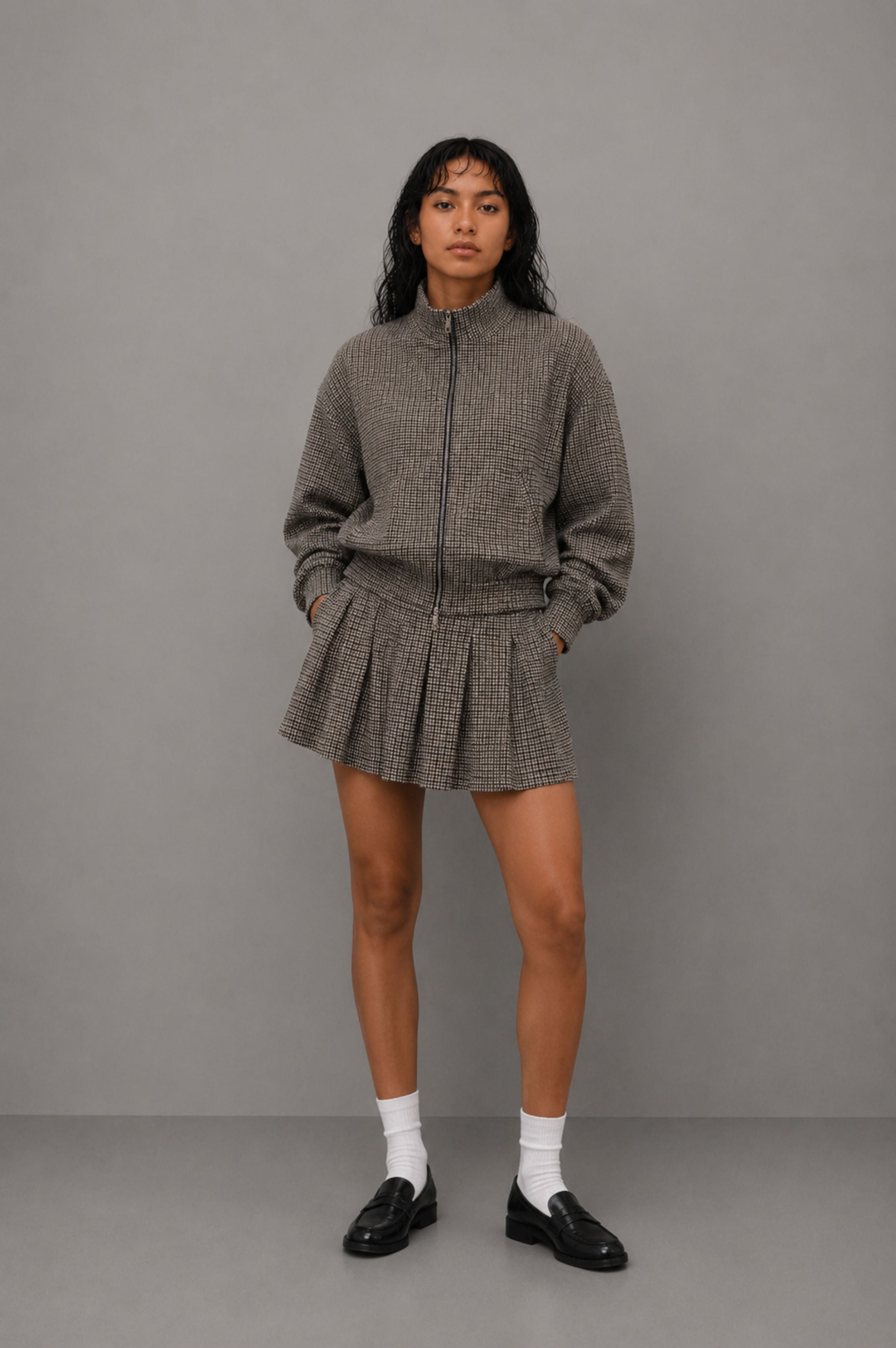 GOLF DOGTOOTH SKIRT - COMING SOON