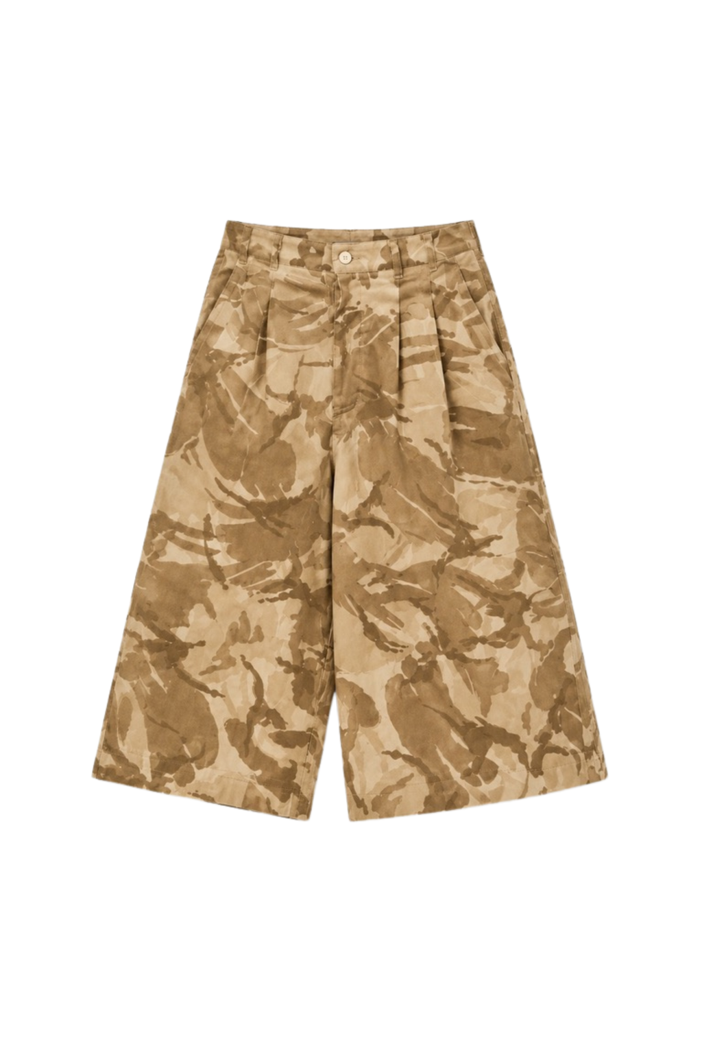 CAMO CROPPED TROUSER