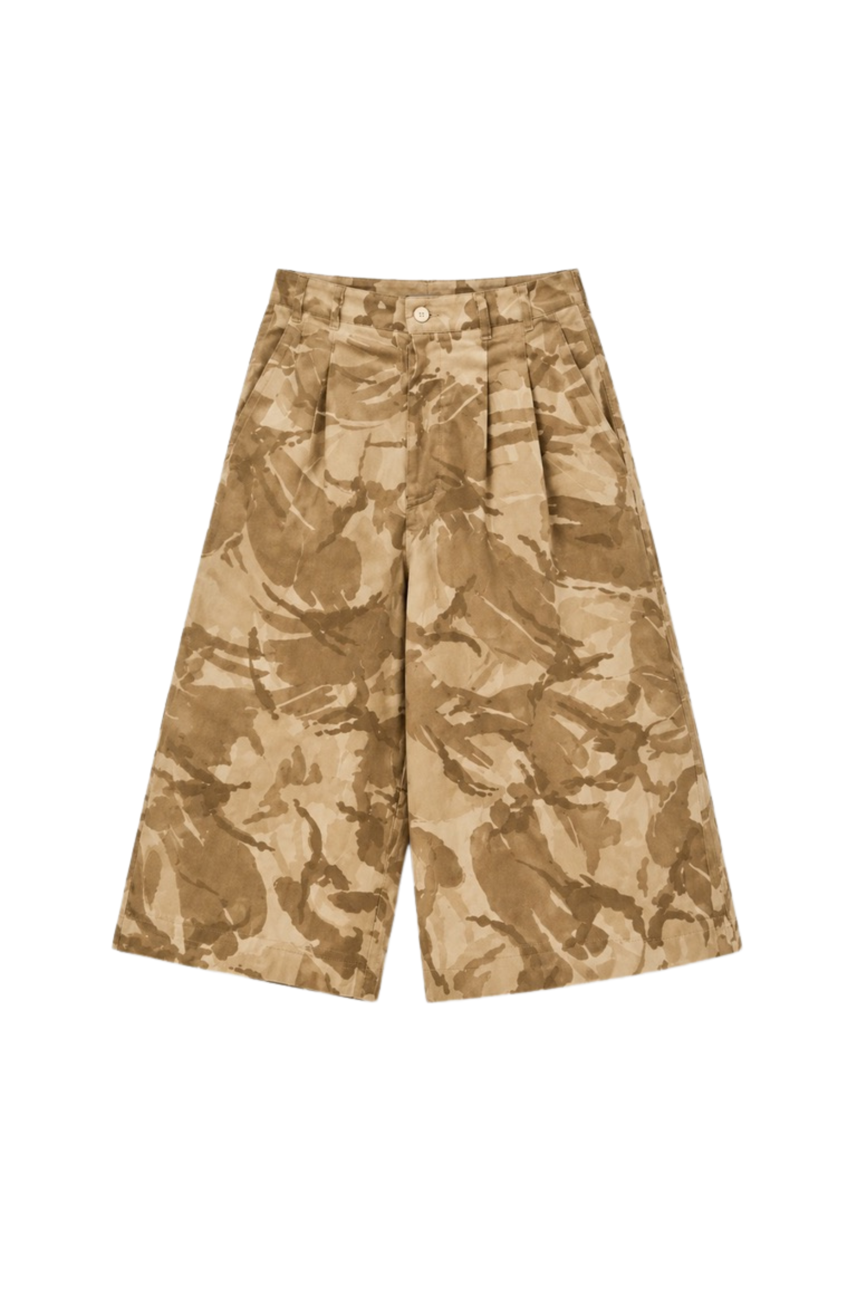 CAMO CROPPED TROUSER
