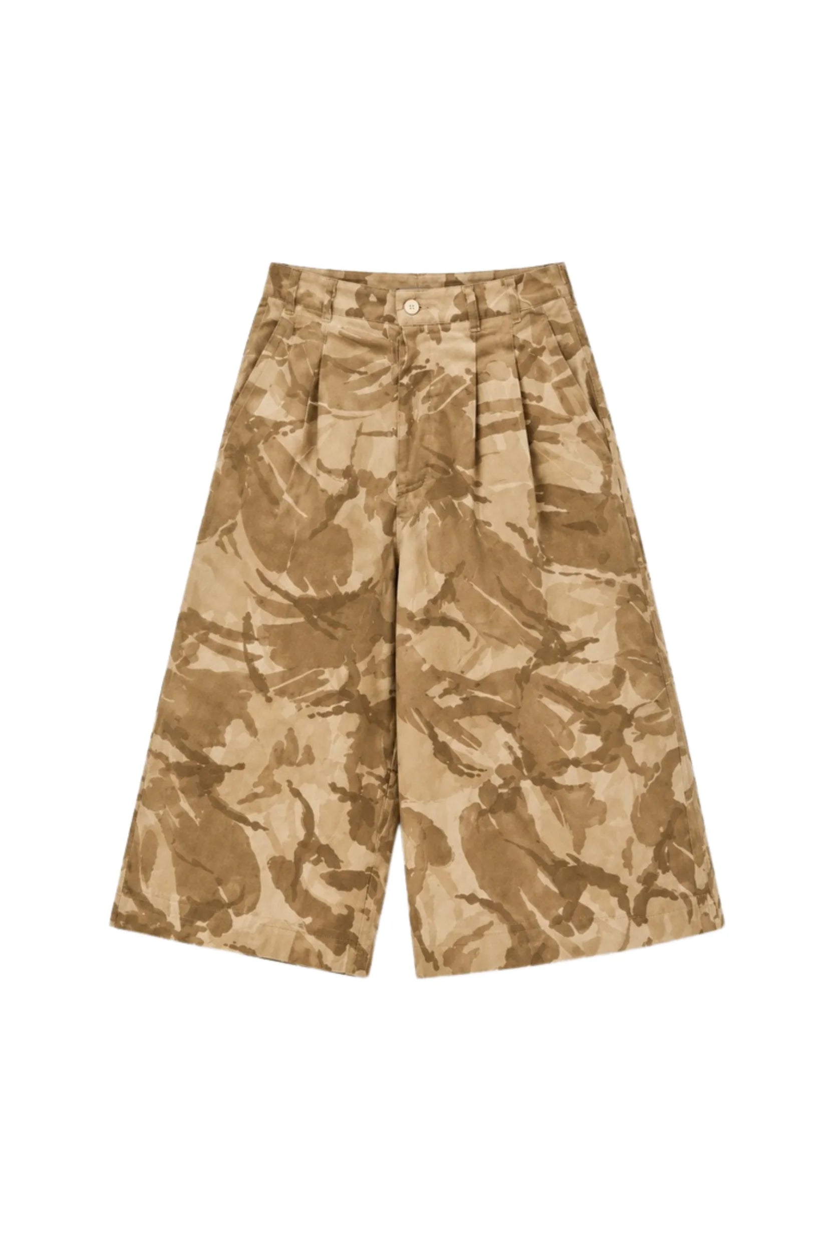 CAMO CROPPED TROUSER