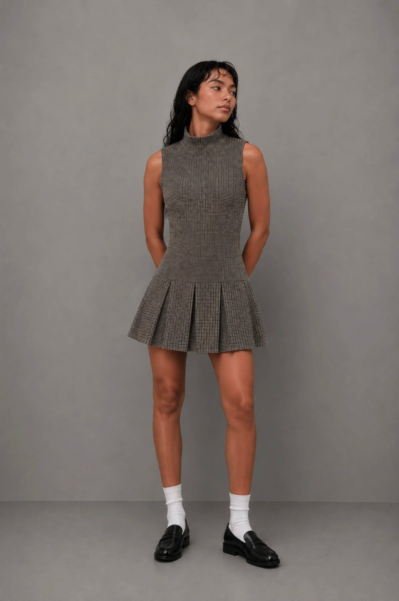 GOLF DOGTOOTH DRESS - COMING SOON