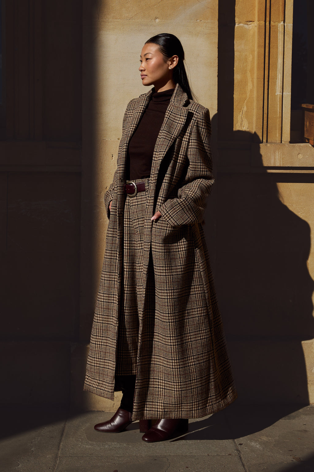 WOOL TRENCH COAT