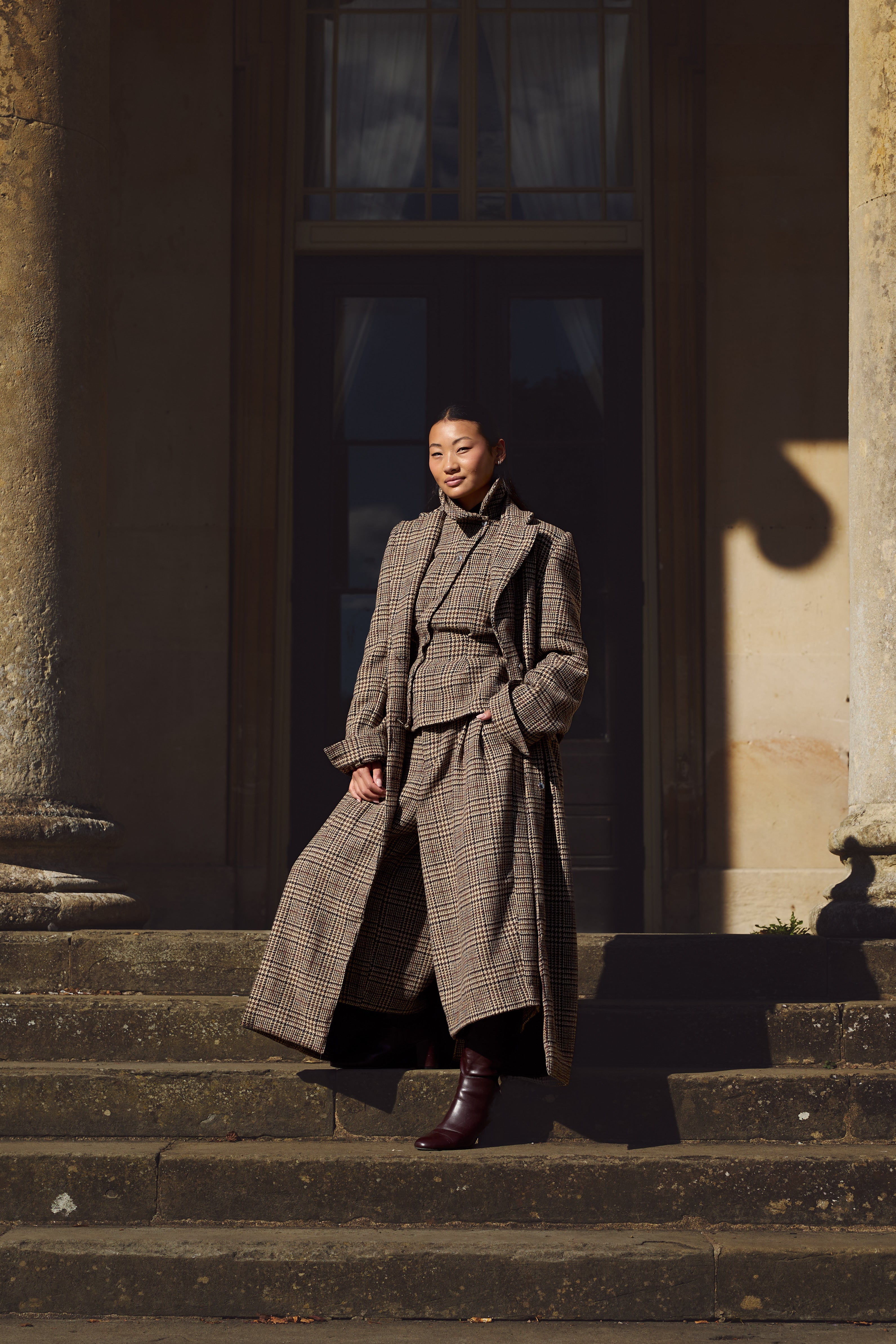 WOOL TRENCH COAT
