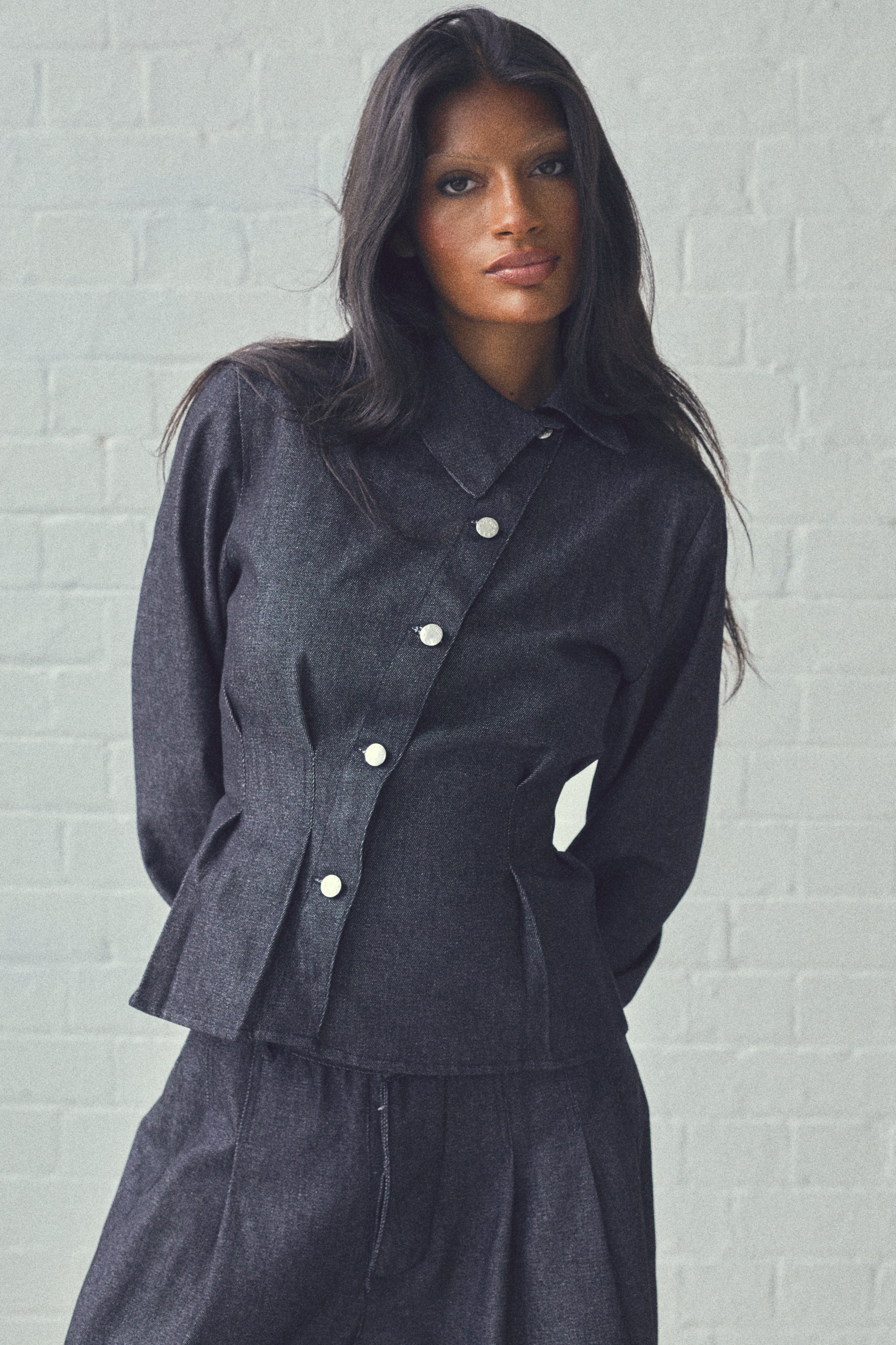 JORJA SMITH BUNDLE (SHIRT & BARREL TROUSER