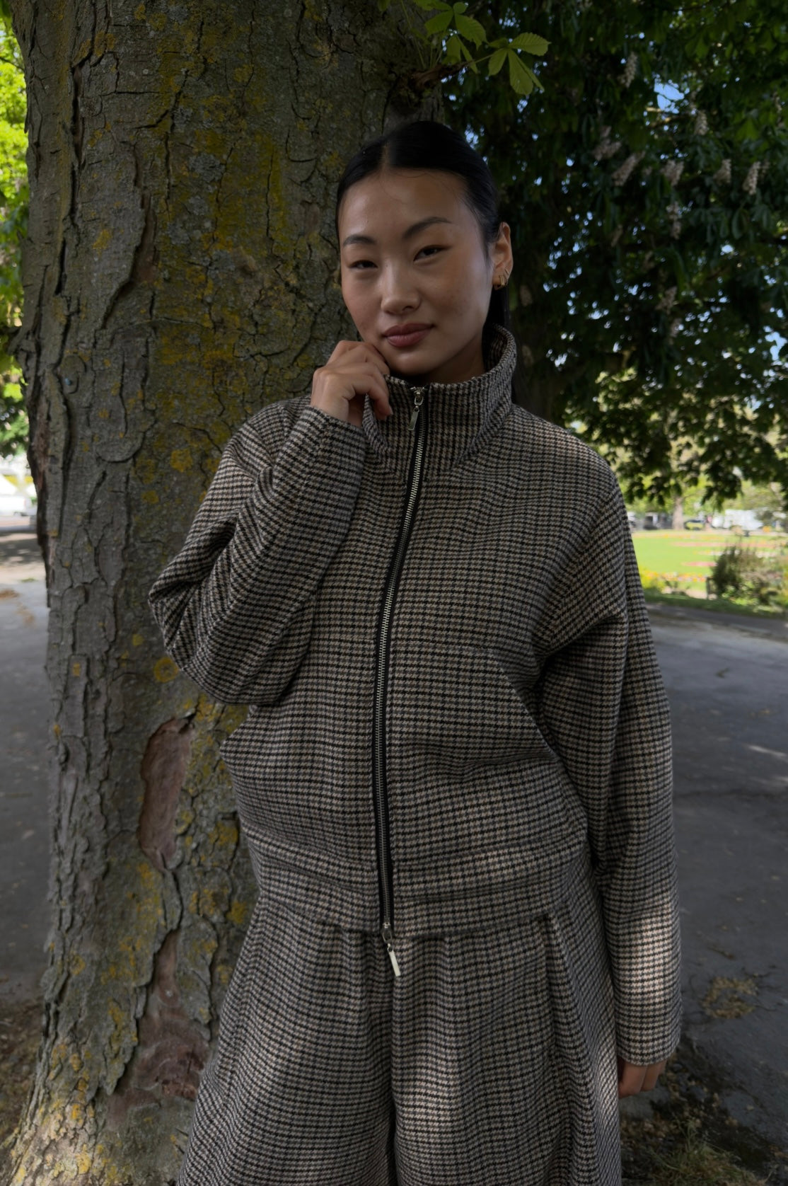 Golf Dogtooth Jacket