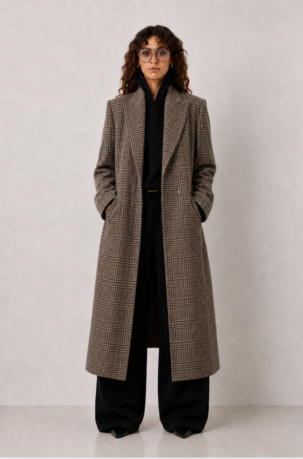 TWEED TRENCH COAT